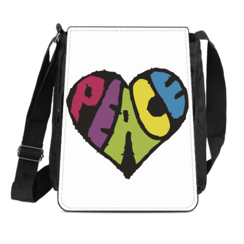Сумка-планшет Сердце мира