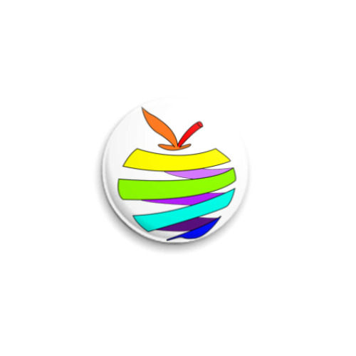 Значок 25мм  Samurai Apple