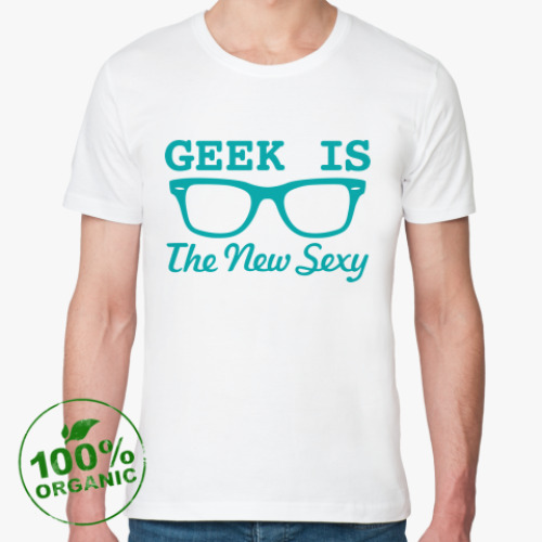 Футболка из органик-хлопка Geek