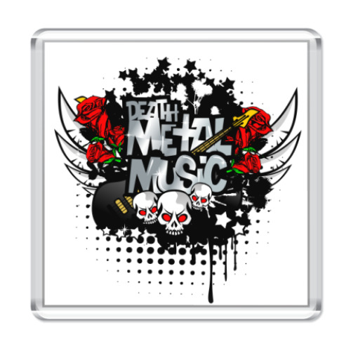 Магнит death metal