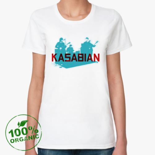 Женская футболка из органик-хлопка Kasabian