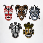 Африканские маски. Фолк, этно.
