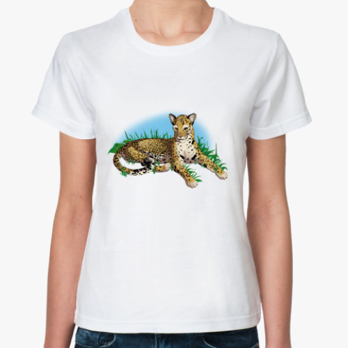 Классическая футболка Леопард