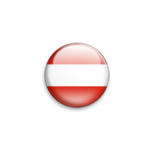 Значок 25мм Флаг Австрии