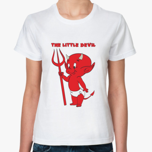 Классическая футболка Маленький дьявол