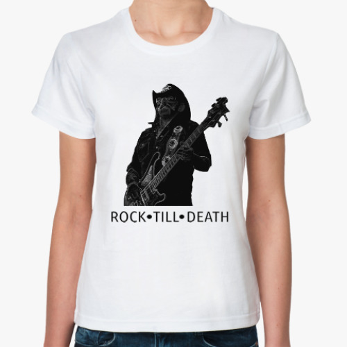 Классическая футболка Lemmy and Motorhead