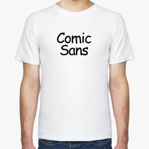 Футболка Comic Sans