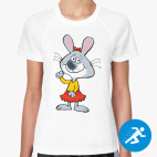 Женская спортивная футболка