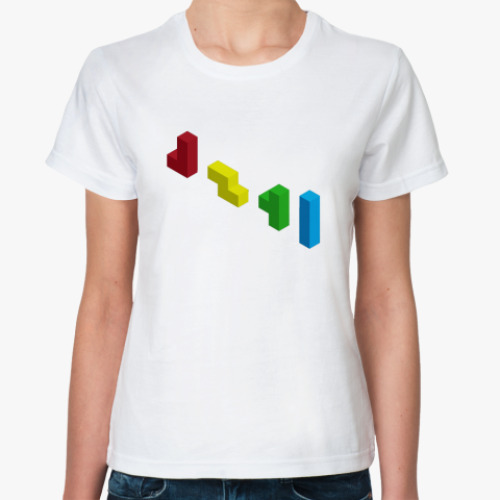 Классическая футболка Tetris