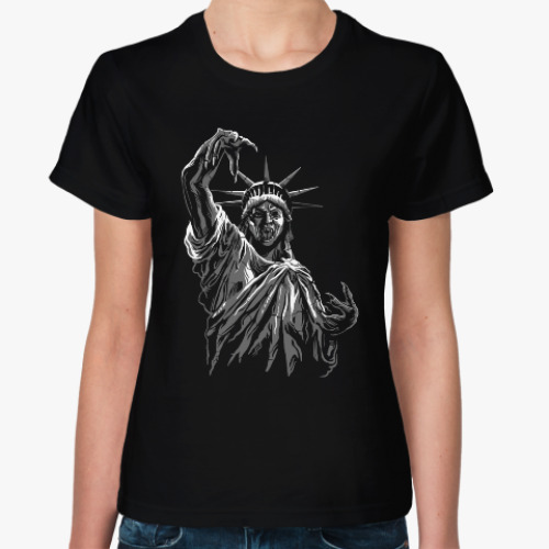 Женская футболка Американская свобода
