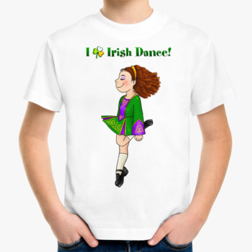 Детская футболка Irish Dance