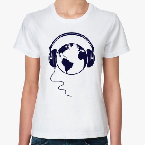 Классическая футболка DJ Planeta