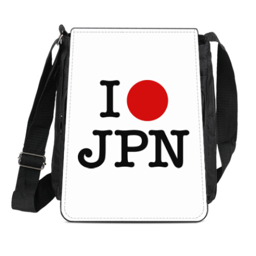 Сумка-планшет I love Japan