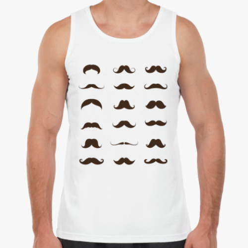 Майка Mustaches