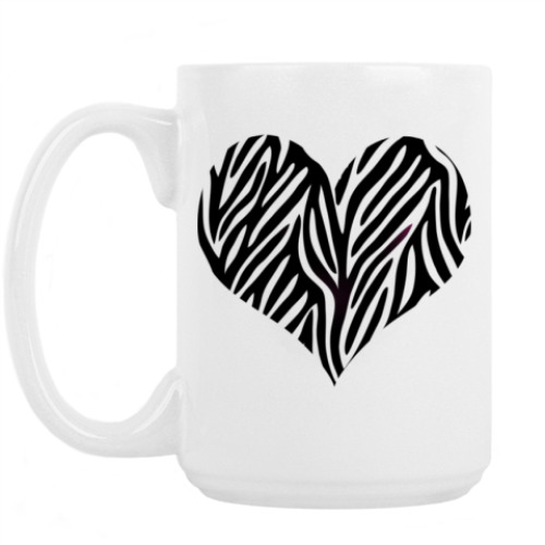 Кружка ZEBRA HEART