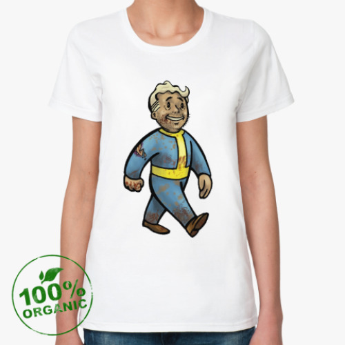 Женская футболка из органик-хлопка Vault boy