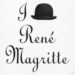 Я люблю Рене Магритта (котелок)