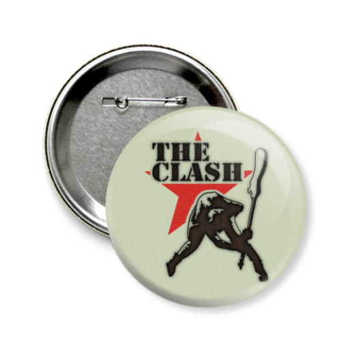 Значок 58мм The Clash