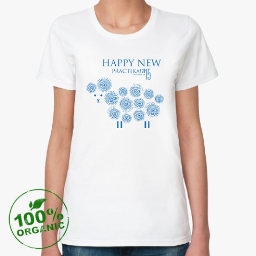 Женская футболка из органик-хлопка HappyNew Practika 2015 /02