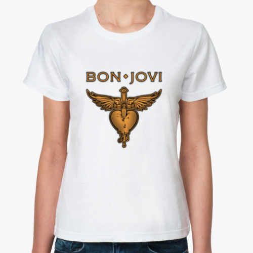 Классическая футболка Bon Jovi