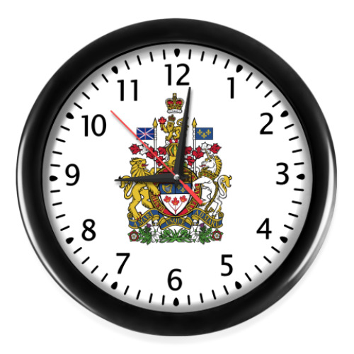 Настенные часы Герб Канады