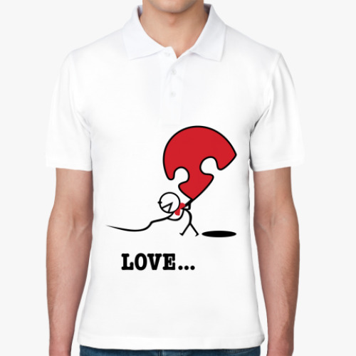 Рубашка поло Парная футболка для влюблённых