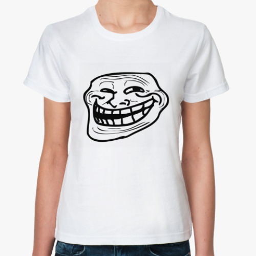 Классическая футболка TrollFace