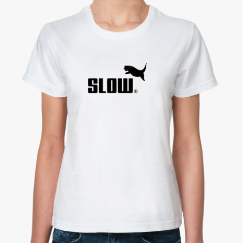 Классическая футболка Slow