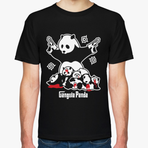 Футболка Gangsta panda