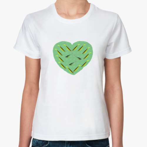 Классическая футболка Love is all