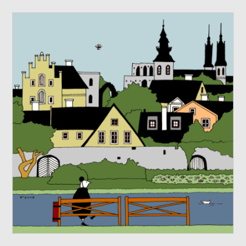 Постер Visby