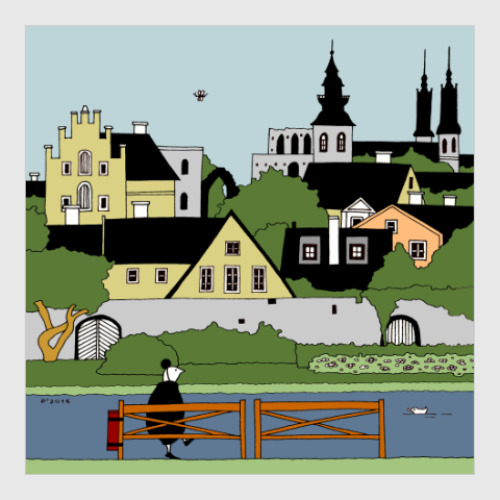 Постер Visby