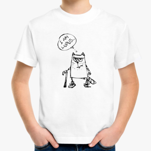 Детская футболка 'Хаус кот'