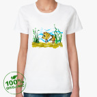 Женская футболка органик