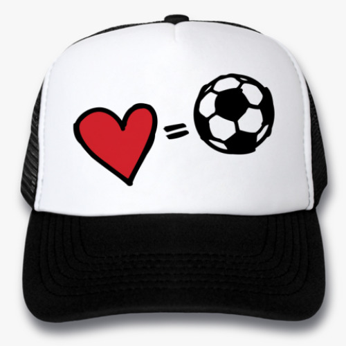 Кепка-тракер Love equals football
