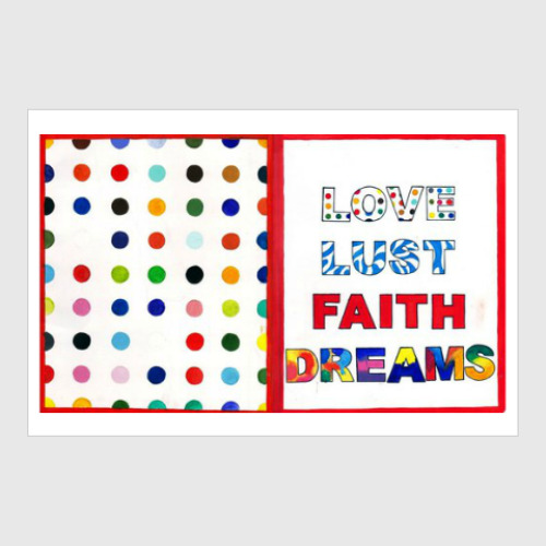 Постер Love Lust Faith + Dreams