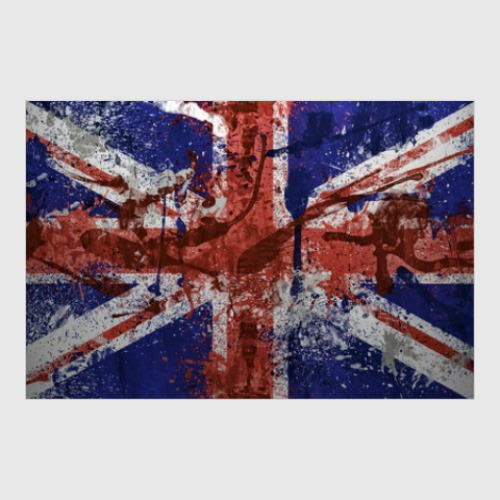 Постер Великобритания красками