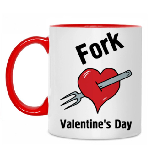 Кружка Fork V Day