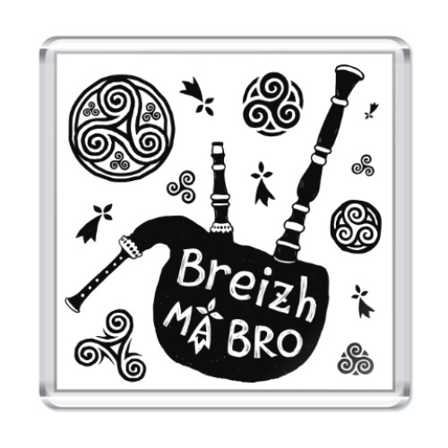 Магнит Breizh Ma Bro