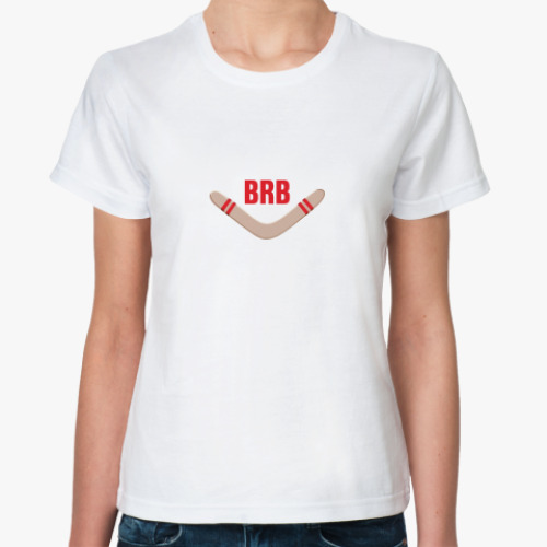 Классическая футболка brb