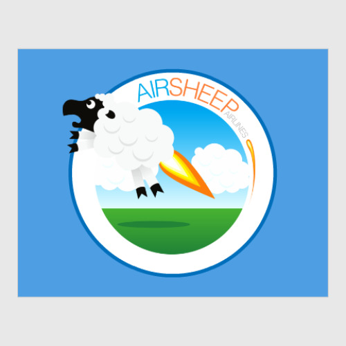 Постер Airsheep airlines