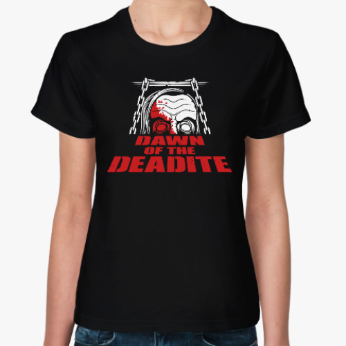 Женская футболка Мертвец
