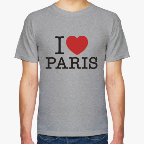 Футболка i love Paris