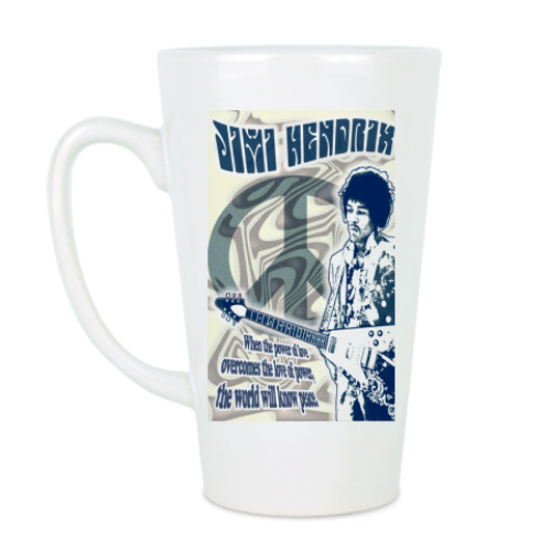 Чашка Латте Jimi Hendrix