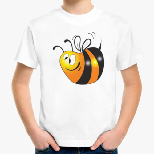 Детская футболка Толстая пчелка