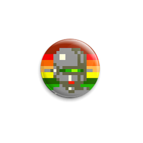 Значок 25мм  Gynoid (sharp)