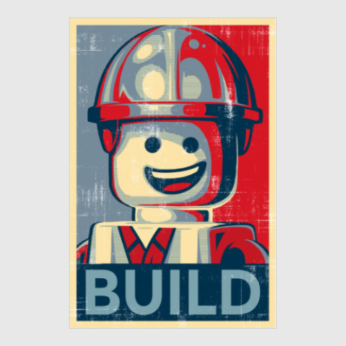 Постер Лего Строитель