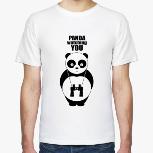 Футболка  PANDA watching YOU