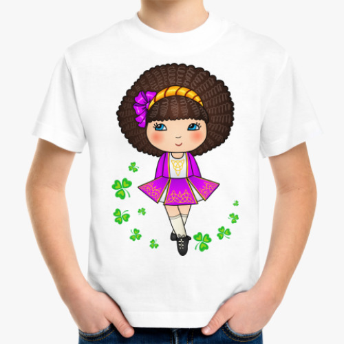 Детская футболка Ирландская девочка