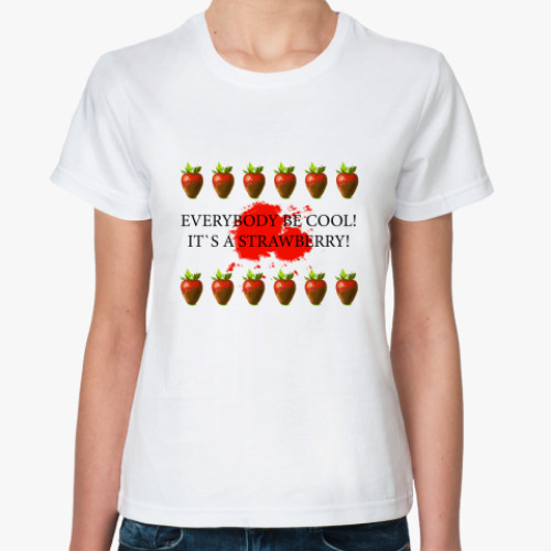 Классическая футболка Strawberry